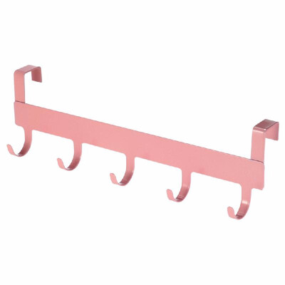 

Space-saving Door Hook Multifunctional Hanging Hooks Coat Holder Robe Hook Towel Hooks Clothes Hook Rack with 5 Hooks