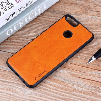 

for Huawei Honor 7X case Luxury Vintage Leather cover skin phone Cases for huawei honor 7x funda coque New design capa Business