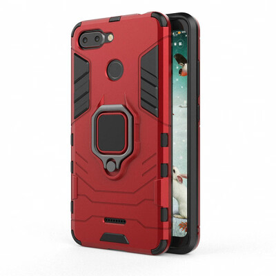 

for Xiaomi Redmi 6 Ring Case Car Holder Phone Case for Xiaomi Mi A1 Mi 5X Mi5X Hard Armor Case Cover Fundas Capa Coque Etui