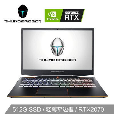 

ThundeRobot 911Pro e-sports version 156-inch narrow border gaming laptop Core i7 16 memory 512GSSD1T RTX2070 144Hz
