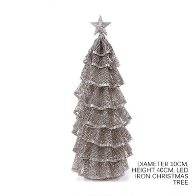 

NeillieN LED Christmas Tree ArrangementsEuropean Creative Christmas Decorations Iron Crafts Christmas GiftsDesktop ornaments