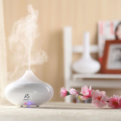 

Anself Ultrasonic Air Humidifier Aroma Oil Diffuser Ionizer Generator Aromatherapy Office Purifier Mist Maker 12W