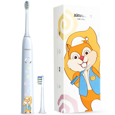 

Sonic electric toothbrush for Children CH100 soft hair brush head Cartoon design charging with USB waterproof Babys best gift