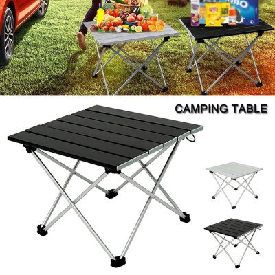 

Willstar Outdoor Portable Folding Aluminum Table Lightweight Camping Picnic with Bag