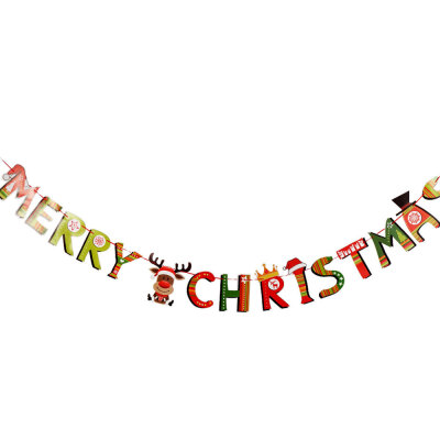 

Willstar 1PCS 886 ft Merry Christmas Decorations Xmas Banner Hanging Ornament Set-Style A