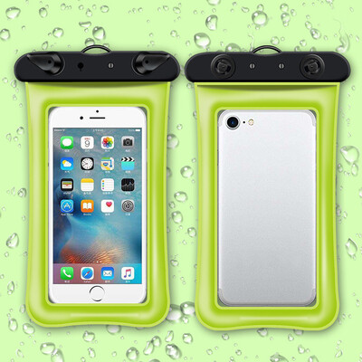 

Mobile phone waterproof bag touch screen transparent mobile phone bag floating airbag inflatable waterproof cover