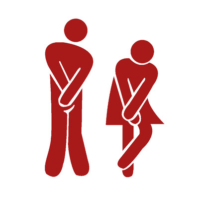 

Convenient 3D Toilet WC Man&Woman Mirror Wall Sticker DIY PET Home Removable Decoration Stickers