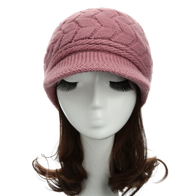 

Fashion Women Knitted Beret Crochet Slouch Baggy Beanie Winter Warm Hat Cap Headwear