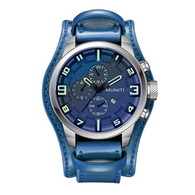 

MUNITI Fashion Sport Men Watch Life Water-resistant Quartz Man Wristwatch Relogio Musculino