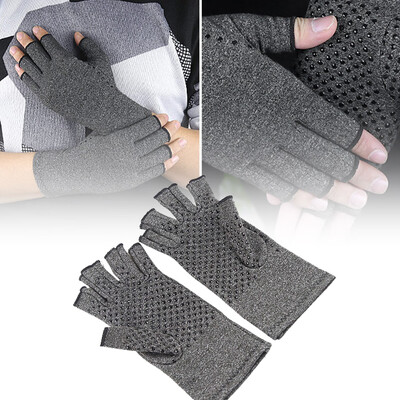 

Willstar 1 Pair Arthritis Gloves Touch Screen Gloves Anti Arthritis Therapy Compression Gloves&Ache Pain Joint Relief Grey