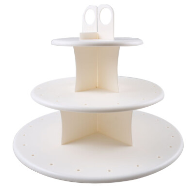 

Simple 3 Tier Clear Candy Cake Countertop Cupcake Tower Display Stand Modern Organizer