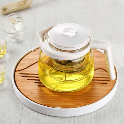 

Hengfu Professional Revolving Seperate Infuser Loose Leaf Tea Maker Teapot 700ml