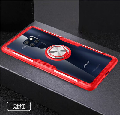

Back Cover For Huawei Mate 20 Case Car Holder Stand PC TPU Ring Suction Scratchproof Bracket Made in Germany