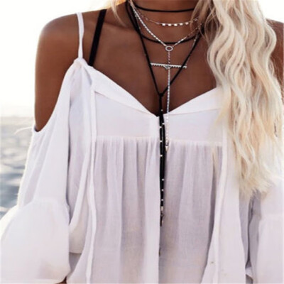 

Stylish-Women-clothes-Loo-se-Casual-pullover-Bobo-Off-Shoulder-Shirtssolid-Polyester-Summer-long-sleeve-Ladiesjpg_640x640