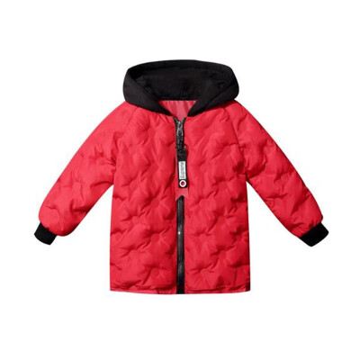 

Kids Coats 2018 New Baby Girls Childrens Fashion Clothing Winter Coat Duck Down Jackets Boys Warm down Jacket 4-10 years old