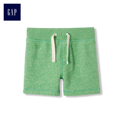 

GAP flagship store baby boy comfortable cotton mixed color elastic shorts 750846 green 6-12M