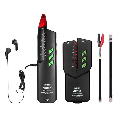 

MESTEK Telephone Wire Tracker RJ11 RJ45 Electrical Line Finding Testing Cable Tester Handheld Line Finder Cable Detector Wire Meas