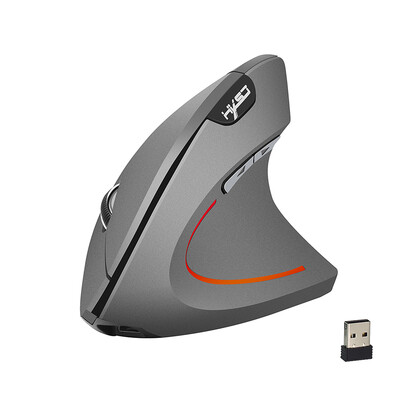 

HXSJ Wireless Mouse Vertical Mice Ergonomic Rechargeable 3 DPI optional Adjustable 2400 DPI Mouse with USB charging Cable for Mac