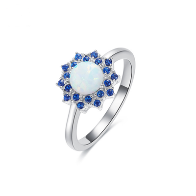 

925 Sterling Silver Stars Sunflower Shape Ring for Wide Band Women Girls Swarovski Crystals Jewelry Sizer Adjuster for Loose Rings