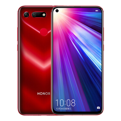 

Glory V20 game phone Kirin 980 chip charm eye full screen 48 million deep camera 8GB128GB charm sea blue mobile Unicom Telecom 4G full screen mobile phone