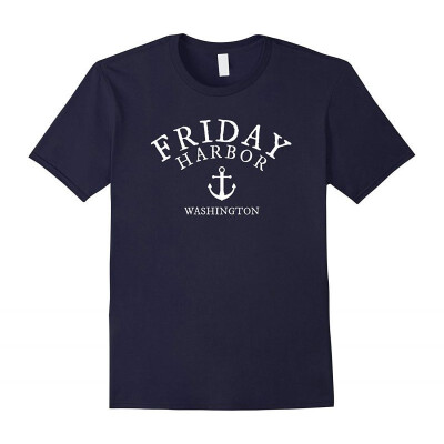 

Friday Harbor Washington T-Shirt Nautical Theme Harbor Tee