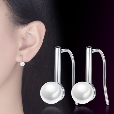 

Hot Sale Elegant Round Imitation Pearl Earrings for Women Fashion Jewelry Accessories Female Ladies Gift WH239