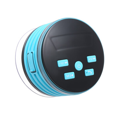

F08 Portable Outdoor Bluetooth Speaker IP67 Waterproof Speakers Colorful LED Light Support FM Radio with Suction Cup Subwoofer Hig