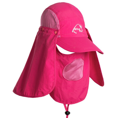 

Outdoor Visor Hat with UV Protection Face Neck Cover 360 Degree Sun Protect Cap for Fishing Hiking Camping Outdoor Sports