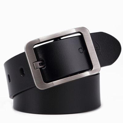 

Crocodile shirt CROCODILE retro mens leather belt fashion trend young&middle-aged leisure belt male 13871027-01 black code