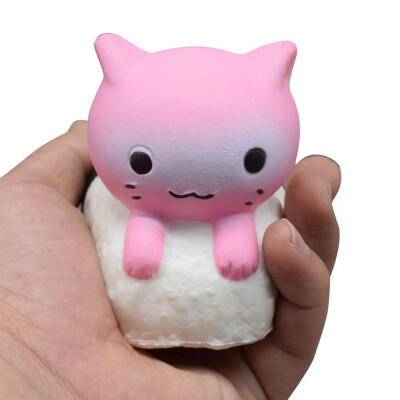 

Cute Slow Rising Cream Scented Toy Kids Gifts Stress Reliever Funny Decompress Doll Amazing Stretch Bread