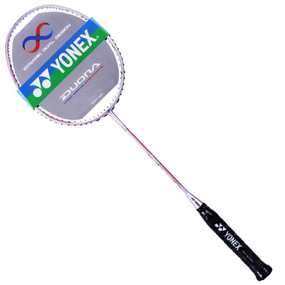 

Yonex YONEX badminton racket single shot yy Li Zongwei full carbon shot DUORA6 offensive&defensive both women special shot double blade 6 flash pink
