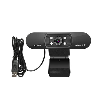 

ASHU USB 20 Web Digital Camera Full HD 1080P Webcams with Microphone Clip-on 20 Megapixel CMOS Camera Web Cam for Computer PC La