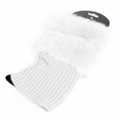 

Stylish Comfortable Calf Cover Warm Socks Set Winter Furry Calf Enveloped Short Sock