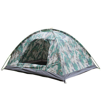 

Outdoor Camping Tent for 1 or 2 Persons Tourist Tent Camouflage Cool Hiking Tent