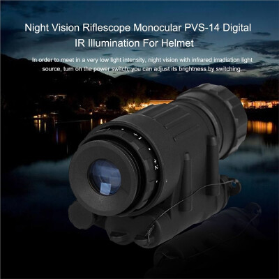 

BOBLOV Night Vision Riflescope Monocular PVS-14 Digital IR Illumination For Helmet