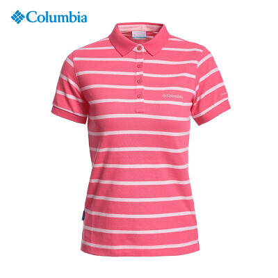 

Columbia POLO shirt outdoor ladies lapel moisture-absorbing short-sleeved T-shirt PL2787 673