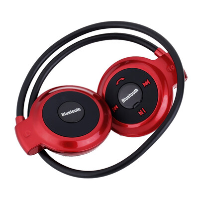 

YCDC Mini-503 Sports Neckband Elastic Folded Wireless Bluetooth Headset Headphone Earphone Black Headphones for iphone 6 samsung