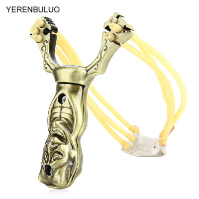 

YERENBULUO Outdoor Hunting Demon Shape Slingshot Catapult Camping Traveling Kit