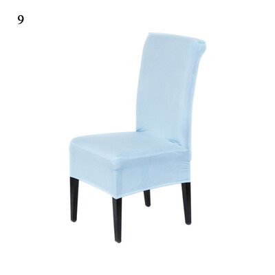 

Universal Removable Washable Elastic Cloth Stretch Chair Cover Slipcover 21 Colors Available Home Dining Room Hotel Wedding Banque