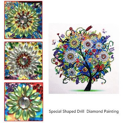 

5D DIY Diamond Painting Seasons Tree Mosaic Portrait Special Diamond Embroidery Animals Painting Cross Stitch Kit Home Wall Decor