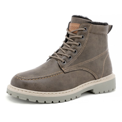 

Mens Winter cotton shoes Warm snow boots Martin boots