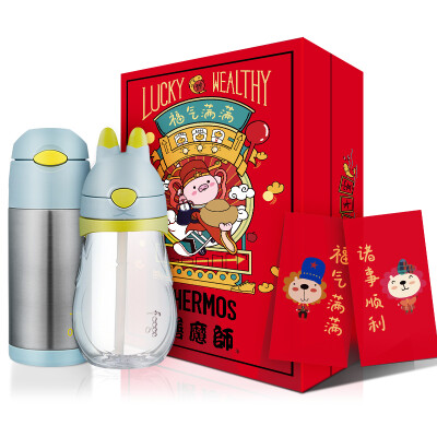 

Thermos THERMOS Childrens Cup Insulation Cup Set Full of Gift Boxes with Childrens Toys Fukuoka Prince Edition