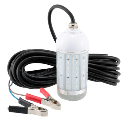 

12V 30W IP68 0-30m Water Resistant LED Lure Light Underwater Fish Attractor Lamp for Sea Lake Night Fishing