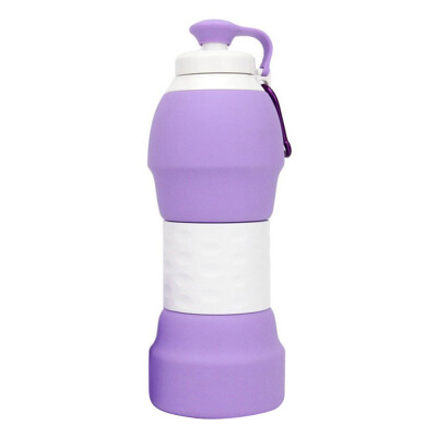 

580ml Portable Collapsible Cup Retractable Food-grade Silicone Foldable Travel Water Bottle Outdoor Camping Sports Folding Cup