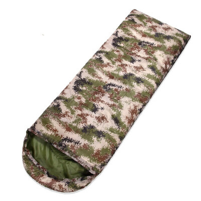 

Cotton Camping sleeping bag 155degree envelope style army or Military or Digital camouflage sleeping bags