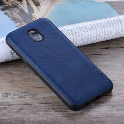 

for Samsung Galaxy J3 2018 case Luxury Vintage PU cow leather Skin cover phone Cases for samsung galaxy j3 2018 coque funda capa