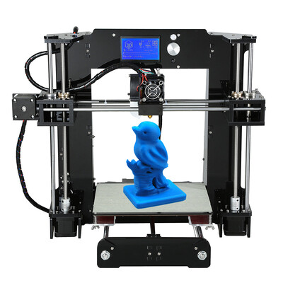 

Anet A6 High Precision Big Size Desktop 3D Printer Kits Reprap i3 DIY Self Assembly LCD Screen with 16GB SD Card Printing Size 220