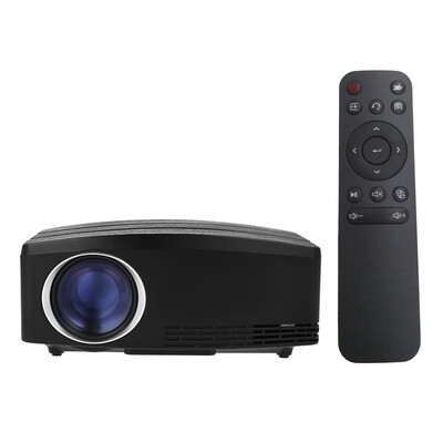 

GP80UP LCD Projector 1080P 180" Home Theater Video Projector 220 ANSI Lumens 800 480 Pixel 18001 Contrast Ratio Android 601 1