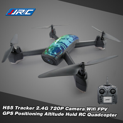 

Original JJRC H55 Tracker 24G 720P Camera Wifi FPV GPS Positioning Altitude Hold RC Quadcopter