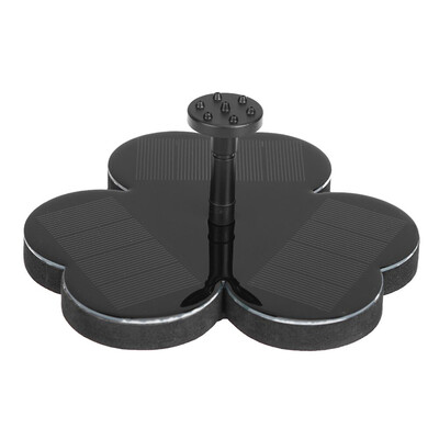 

Multilateral Solar Panel Flower Shape Water Pump Small Garden Fountain Pool Water Fountain Outdoor Landscape